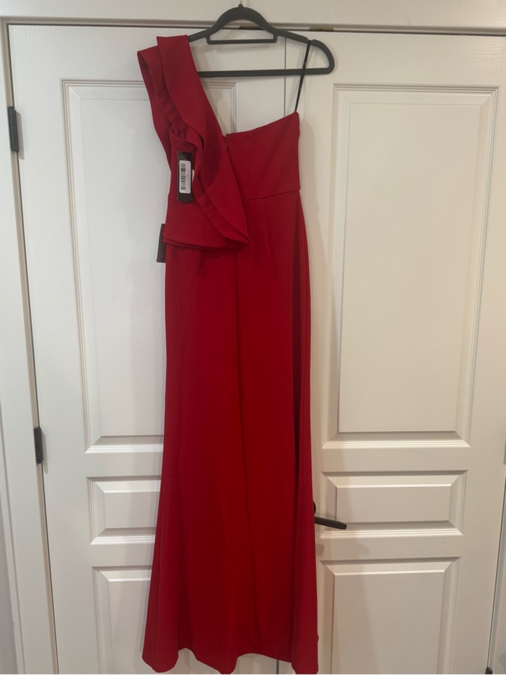 Lulu's Bright Red Evening Dress